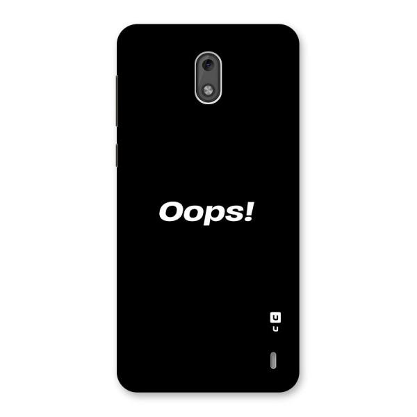 Just Oops Back Case for Nokia 2