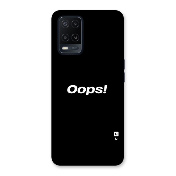 Just Oops Back Case for Oppo A54