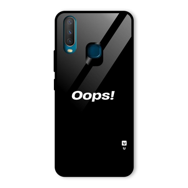 Just Oops Glass Back Case for Vivo Y17