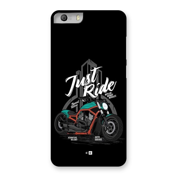 Just Ride Speed Back Case for Canvas Knight 2