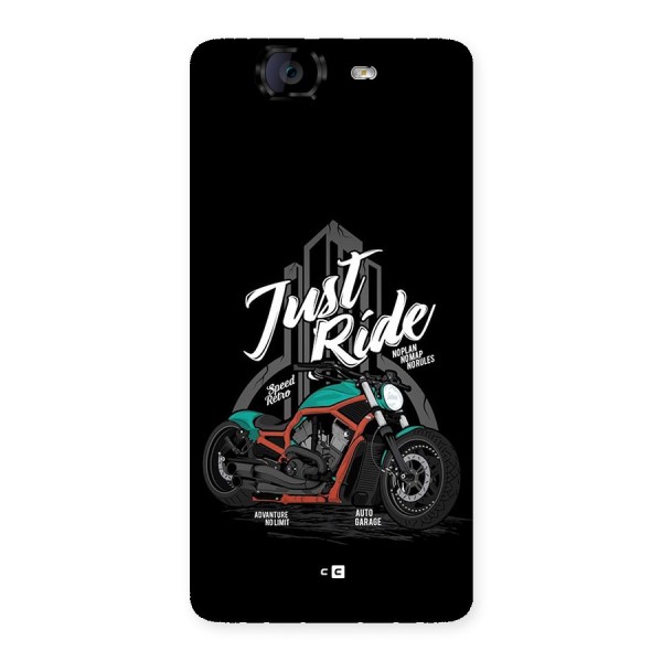 Just Ride Speed Back Case for Canvas Knight A350