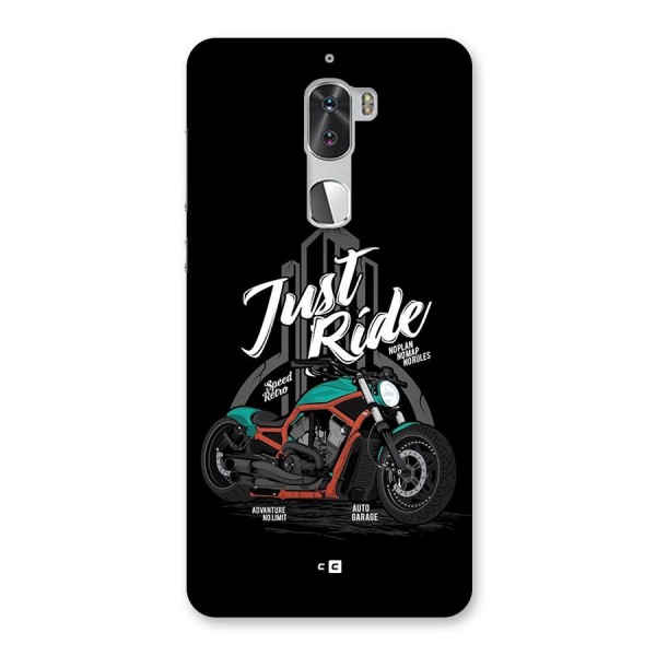 Just Ride Speed Back Case for Coolpad Cool 1