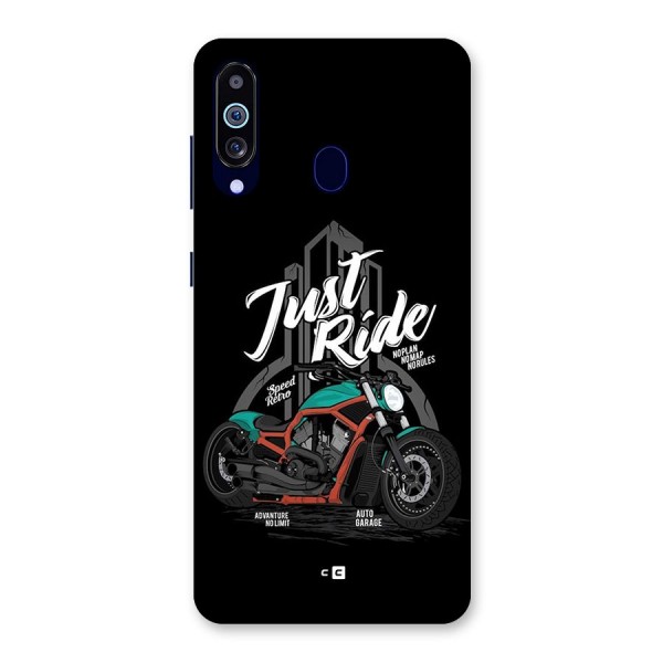 Just Ride Speed Back Case for Galaxy A60