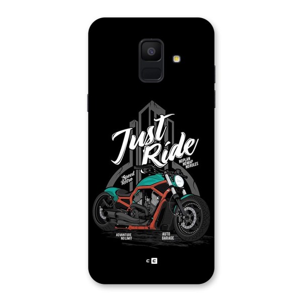 Just Ride Speed Back Case for Galaxy A6 (2018)