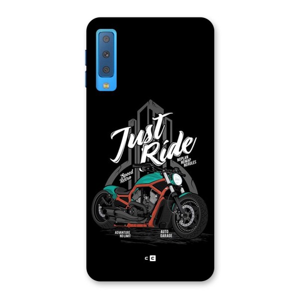 Just Ride Speed Back Case for Galaxy A7 (2018)