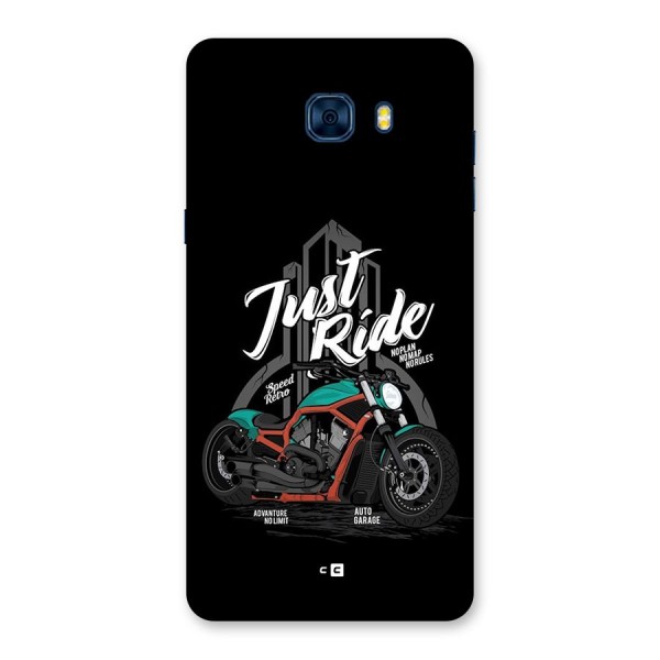 Just Ride Speed Back Case for Galaxy C7 Pro