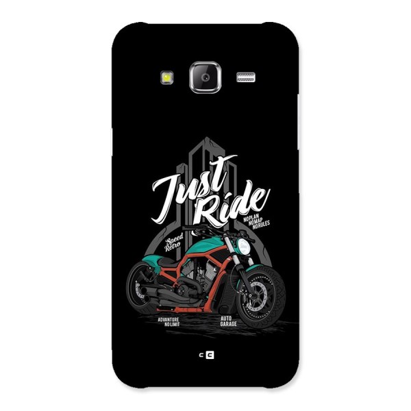 Just Ride Speed Back Case for Galaxy J5