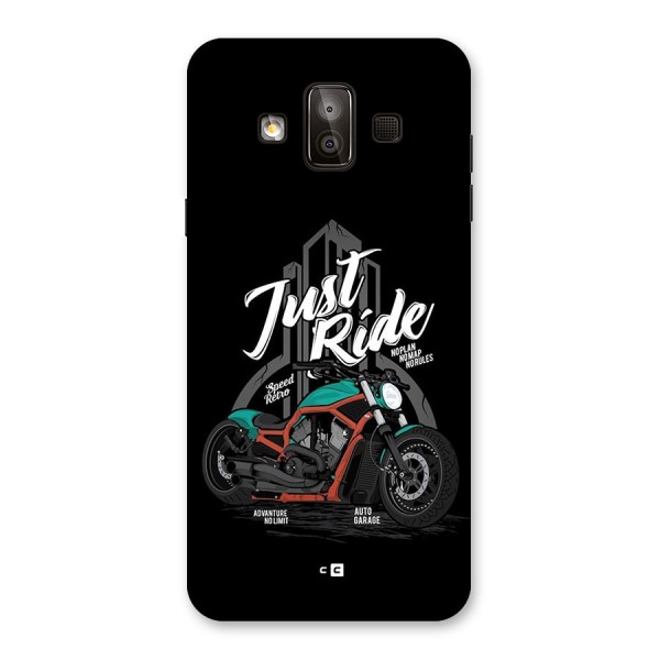 Just Ride Speed Back Case for Galaxy J7 Duo