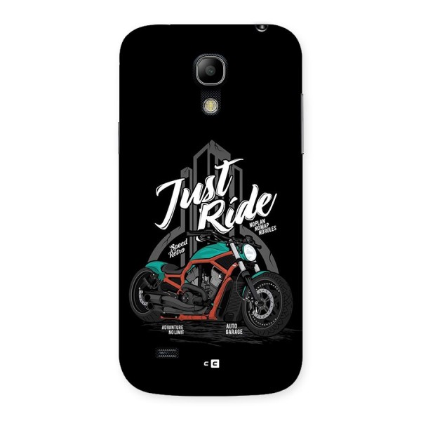 Just Ride Speed Back Case for Galaxy S4 Mini