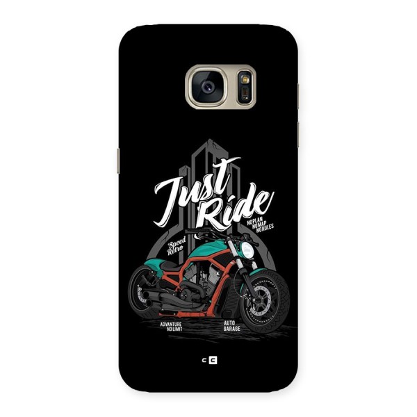 Just Ride Speed Back Case for Galaxy S7