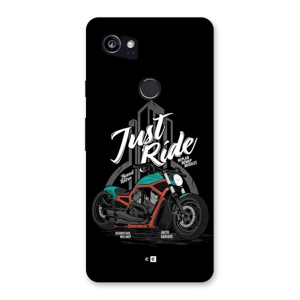 Just Ride Speed Back Case for Google Pixel 2 XL