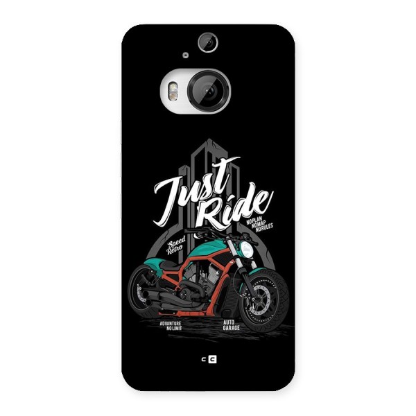 Just Ride Speed Back Case for HTC One M9 Plus