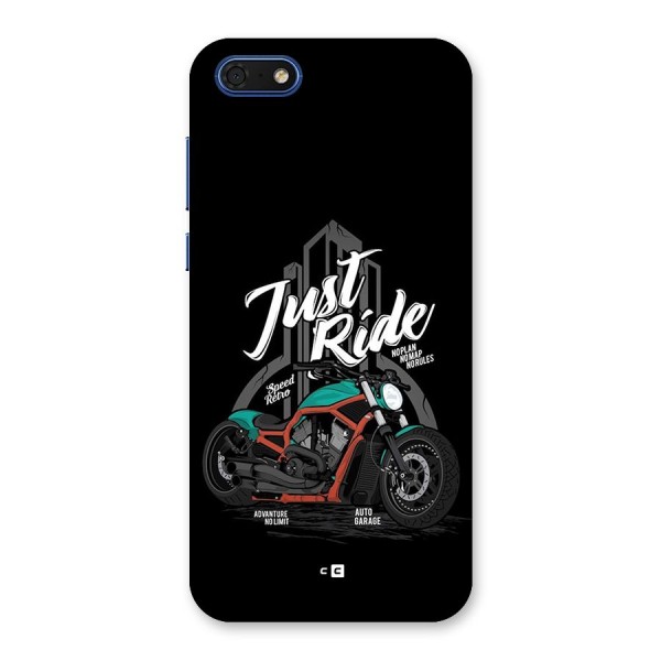 Just Ride Speed Back Case for Honor 7s