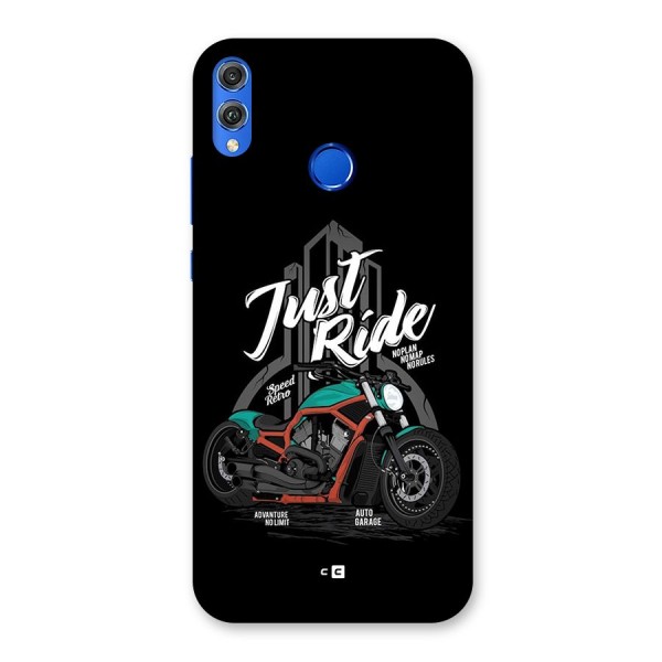 Just Ride Speed Back Case for Honor 8X