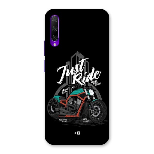 Just Ride Speed Back Case for Honor 9X Pro