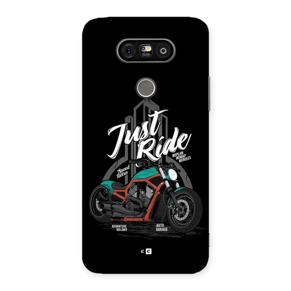 Just Ride Speed Back Case for LG G5