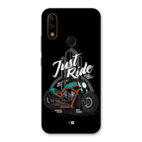 Just Ride Speed Back Case for Lenovo A6 Note