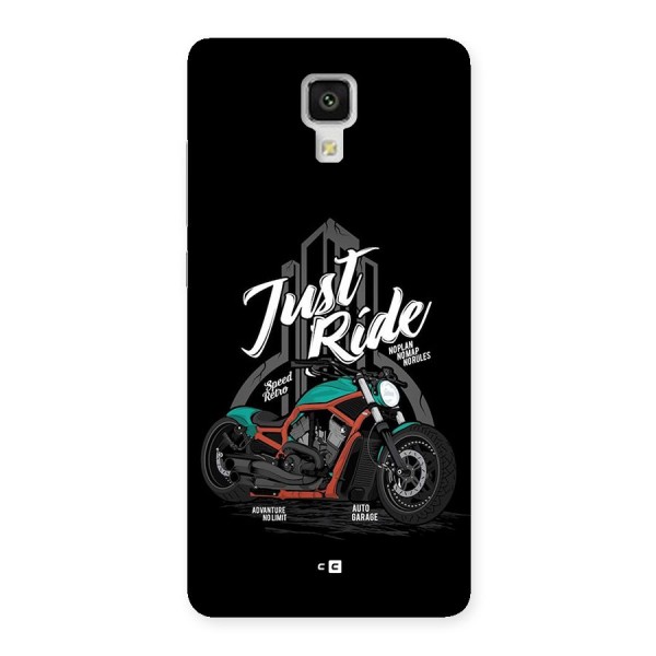 Just Ride Speed Back Case for Mi4