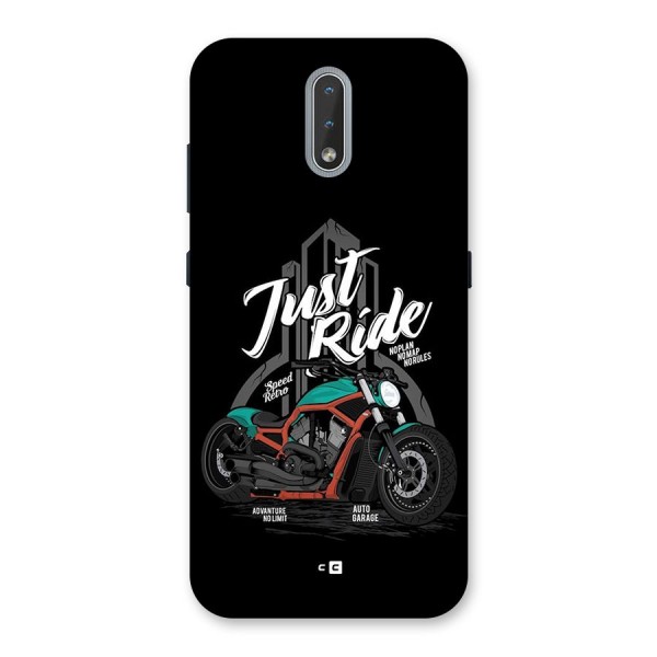 Just Ride Speed Back Case for Nokia 2.3