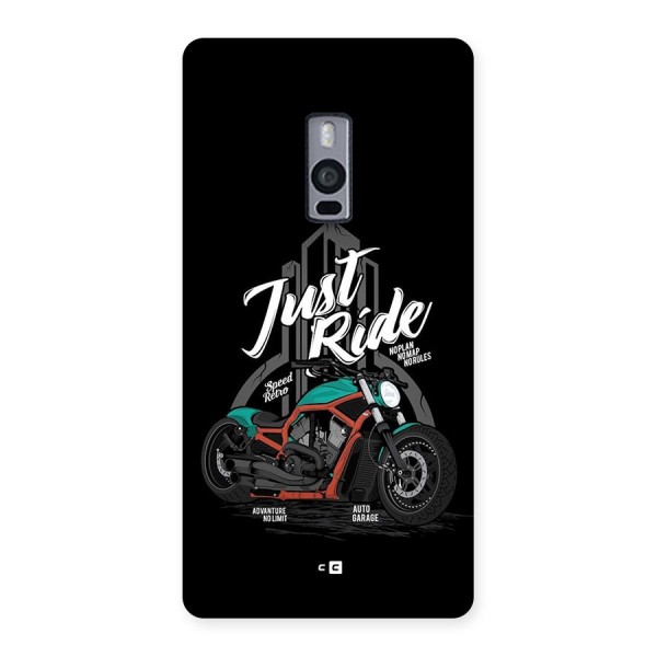 Just Ride Speed Back Case for OnePlus 2