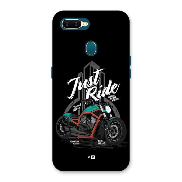 Just Ride Speed Back Case for Oppo A11k