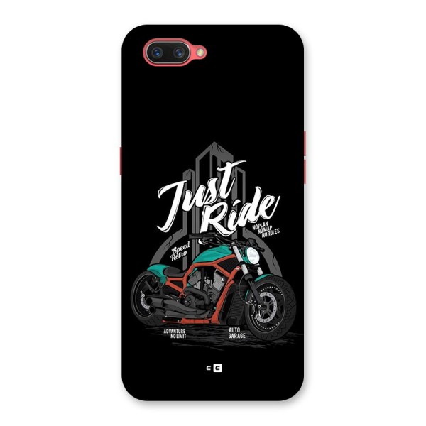 Just Ride Speed Back Case for Oppo A3s