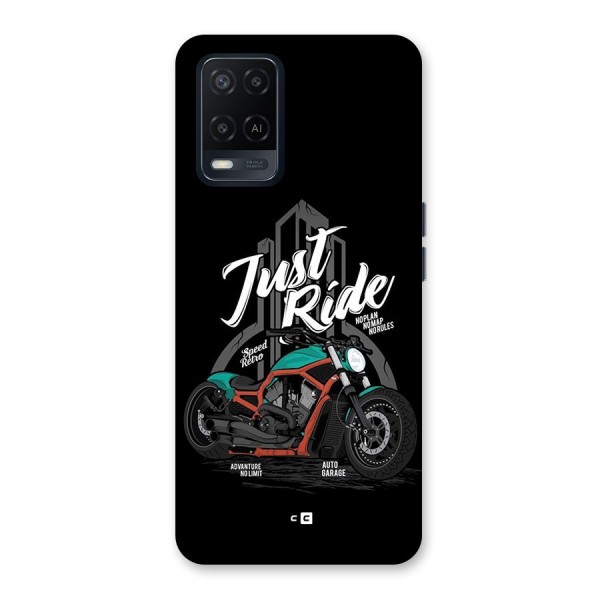 Just Ride Speed Back Case for Oppo A54