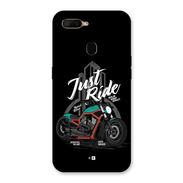 Just Ride Speed Back Case for Oppo A5s