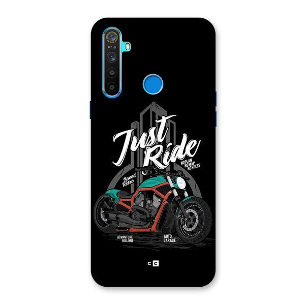 Just Ride Speed Back Case for Realme 5s