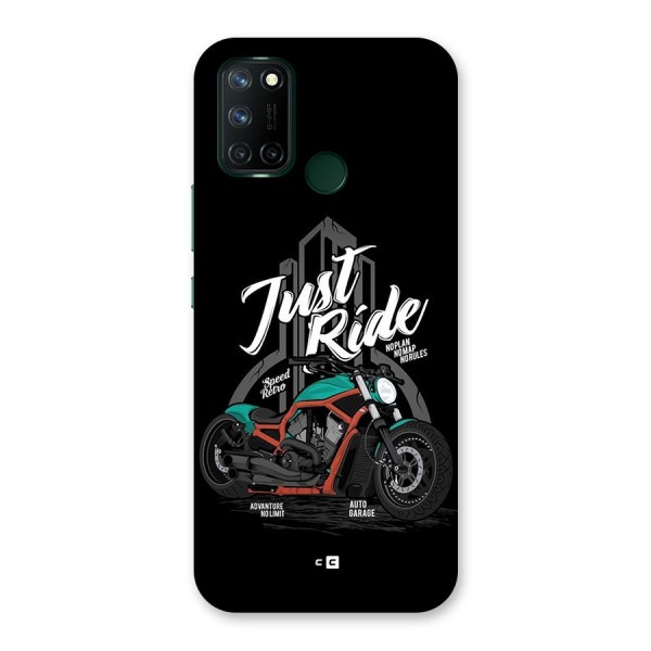 Just Ride Speed Back Case for Realme C17