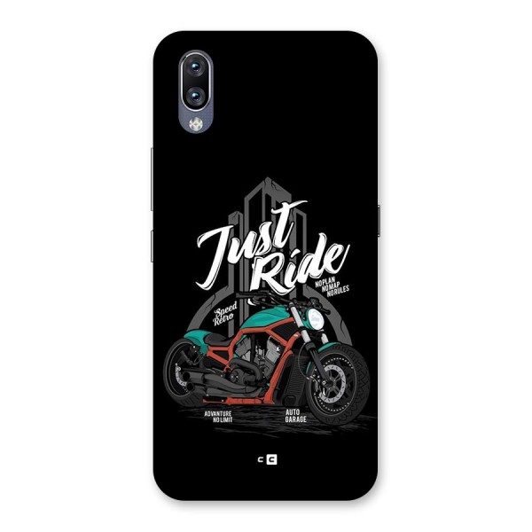 Just Ride Speed Back Case for Vivo NEX