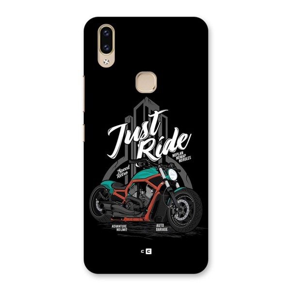 Just Ride Speed Back Case for Vivo V9