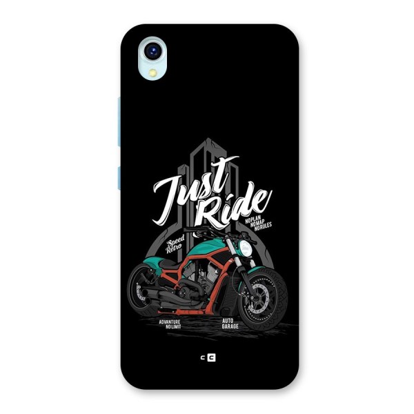 Just Ride Speed Back Case for Vivo Y1s