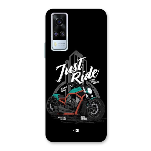 Just Ride Speed Back Case for Vivo Y51