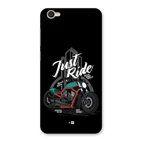 Just Ride Speed Back Case for Vivo Y55