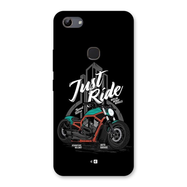 Just Ride Speed Back Case for Vivo Y81