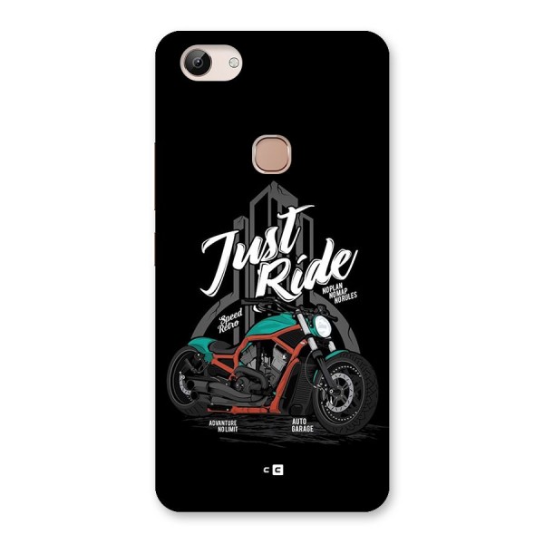 Just Ride Speed Back Case for Vivo Y83