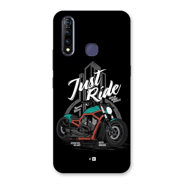 Just Ride Speed Back Case for Vivo Z1 Pro