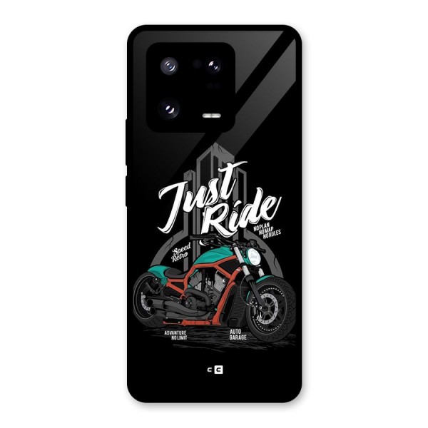 Just Ride Speed Glass Back Case for Xiaomi 13 Pro