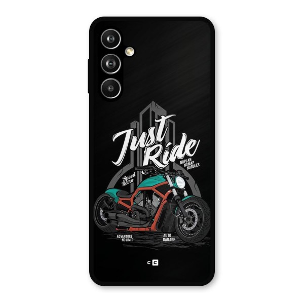 Just Ride Speed Metal Back Case for Galaxy F54