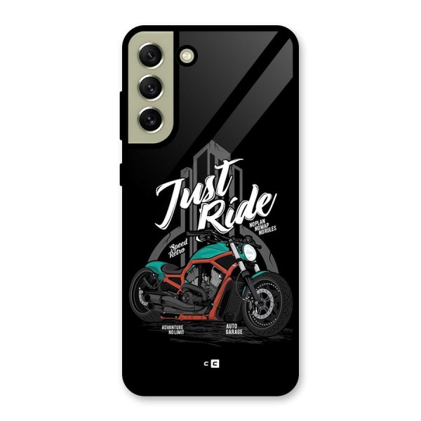 Just Ride Speed Metal Back Case for Galaxy S21 FE 5G (2023)