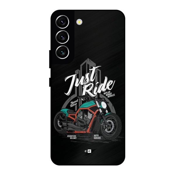 Just Ride Speed Metal Back Case for Galaxy S22 5G