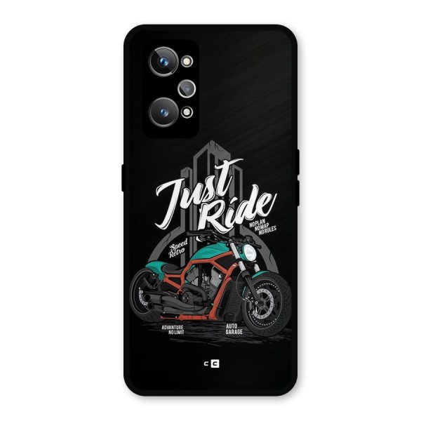 Just Ride Speed Metal Back Case for Realme GT 2