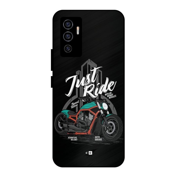 Just Ride Speed Metal Back Case for Vivo V23e