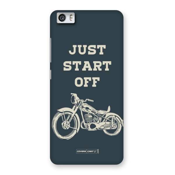 Just Start Off Back Case for Xiaomi Redmi Mi5