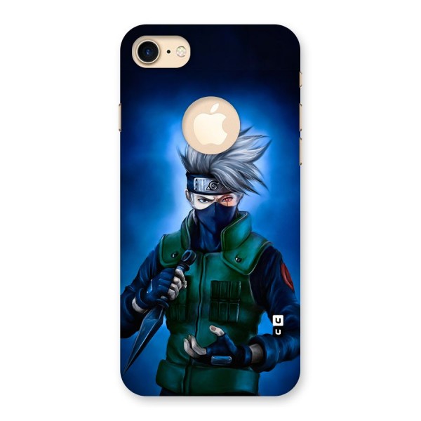 Kakashi Hatake Back Case for iPhone 8 Logo Cut