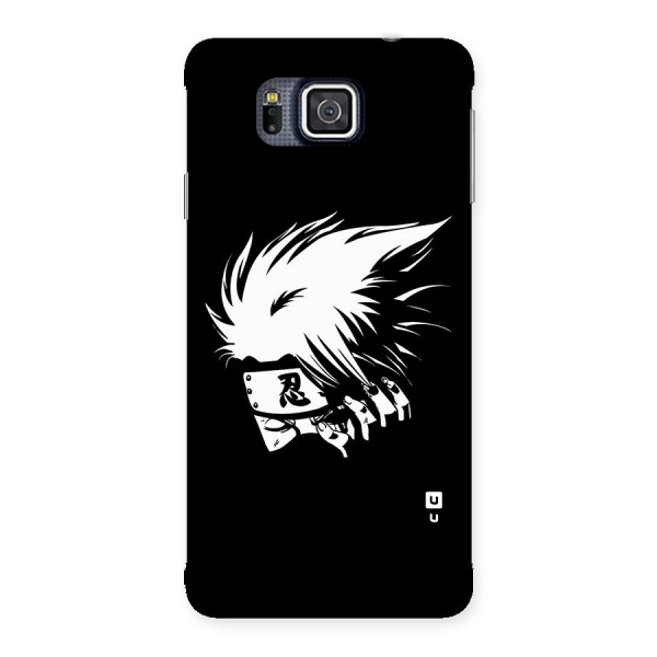 Kakashi Hatake Black Back Case for Galaxy Alpha