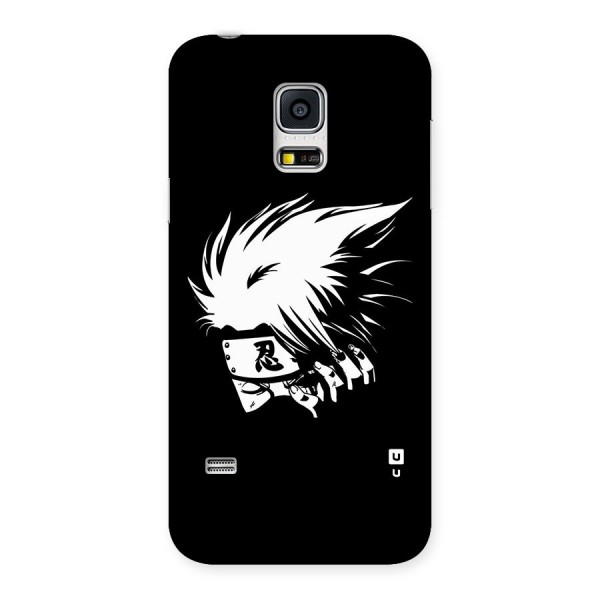 Kakashi Hatake Black Back Case for Galaxy S5 Mini