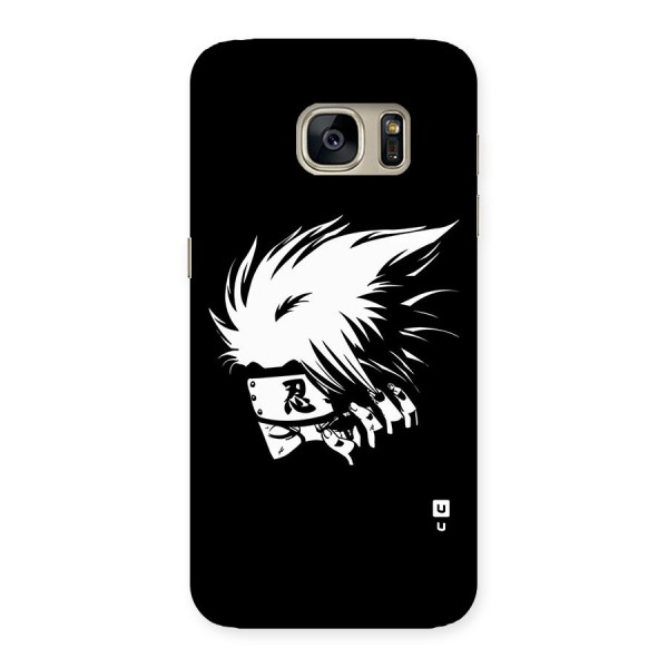 Kakashi Hatake Black Back Case for Galaxy S7