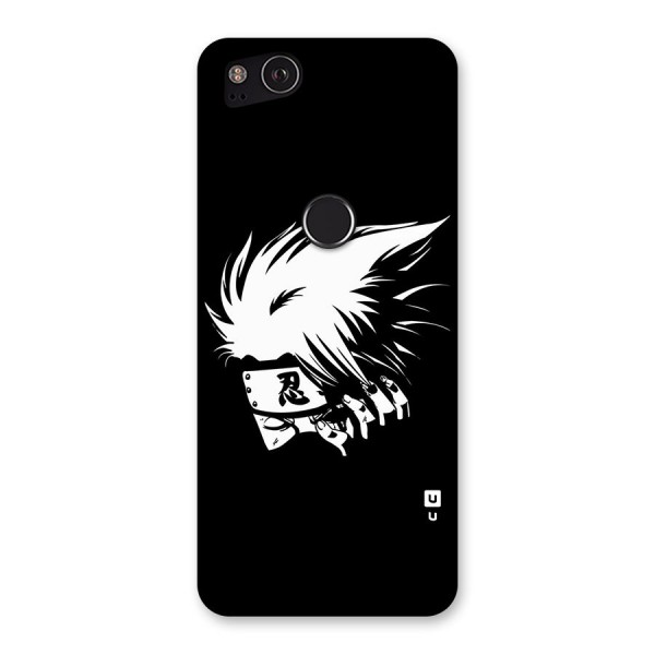 Kakashi Hatake Black Back Case for Google Pixel 2